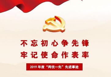 七一表彰丨2019年度“两优一先”先进事迹集锦